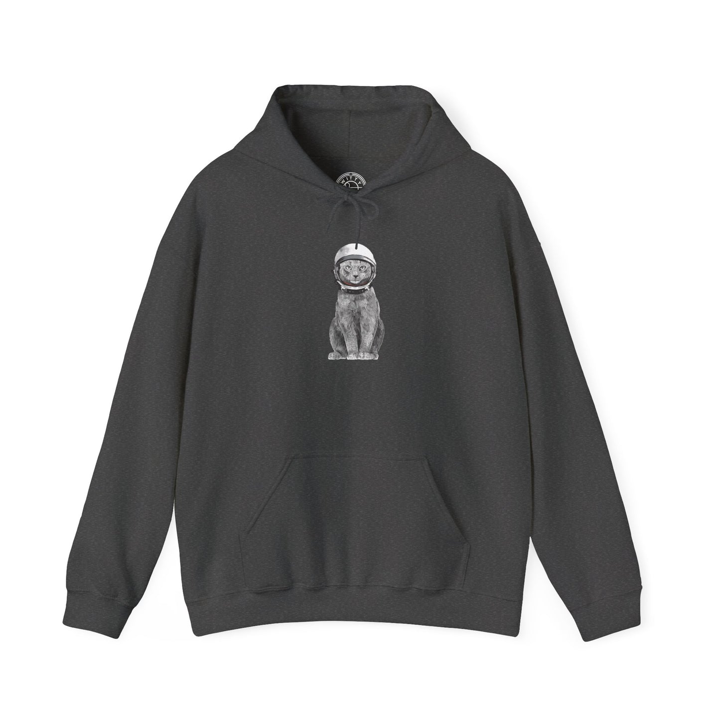 Cat with a Helmet -  Hoodie