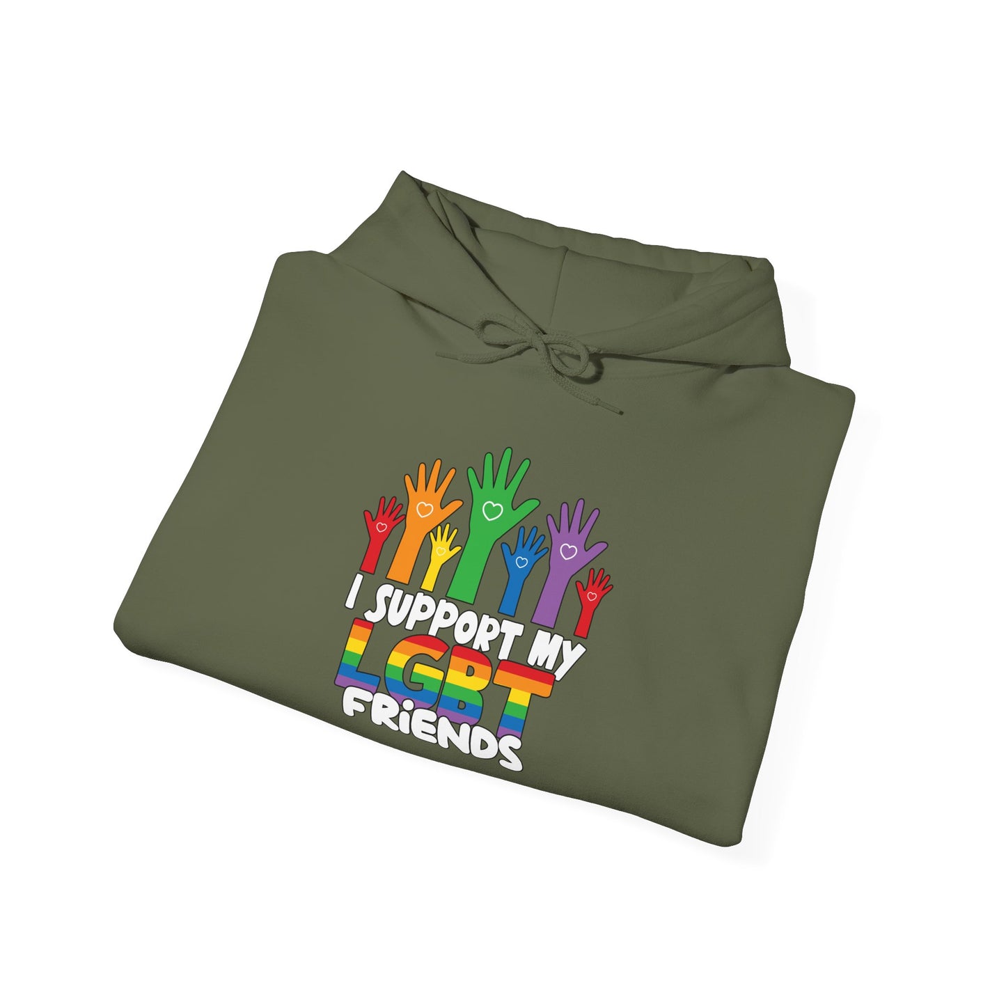 I support LGBT Friends - Hoodie