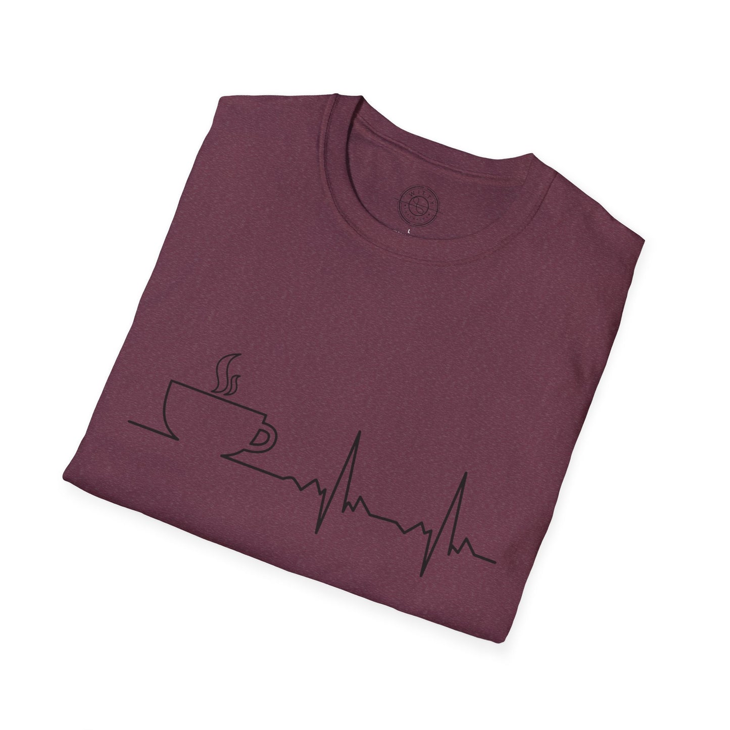 Coffee in a Heartbeat - T-Shirt