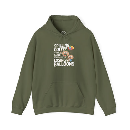 Spilling Coffee -  Hoodie