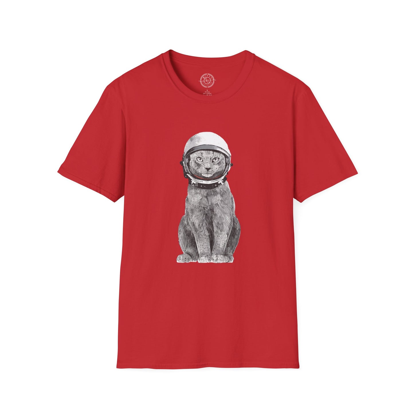Cat with a Helmet - T-Shirt