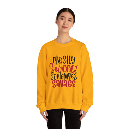 Mostly Sweet Sometimes Savage - Sweatshirt
