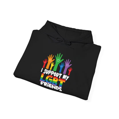 I support LGBT Friends - Hoodie