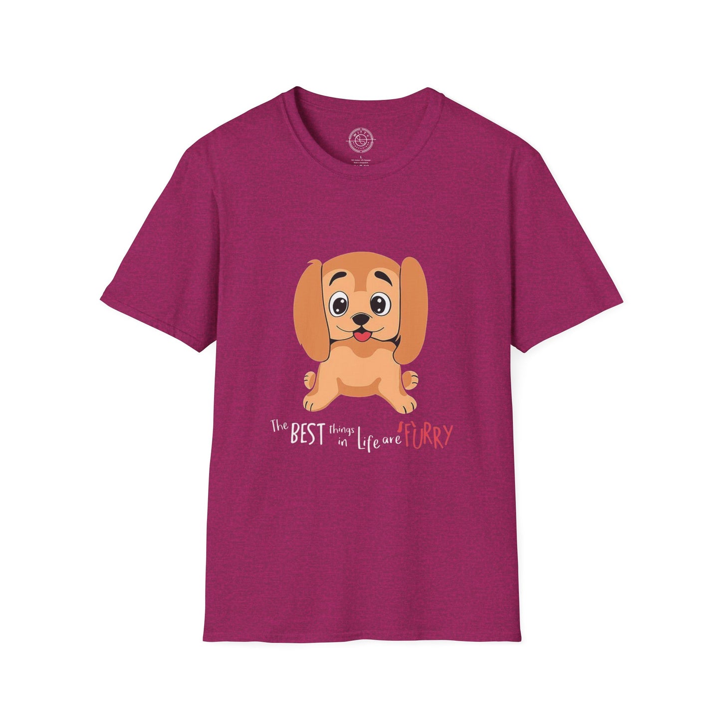 The best things in life are FURRY - T-Shirt