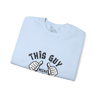 This guy needs a BEER - Sweatshirt