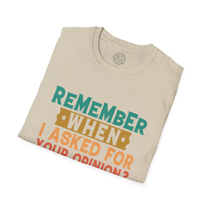 Remember? - T-Shirt