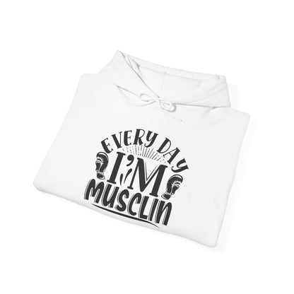 Everyday I'm Musclin - Hoodie