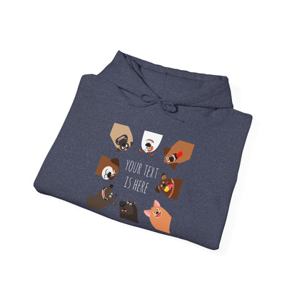 Your text is here -  Hoodie