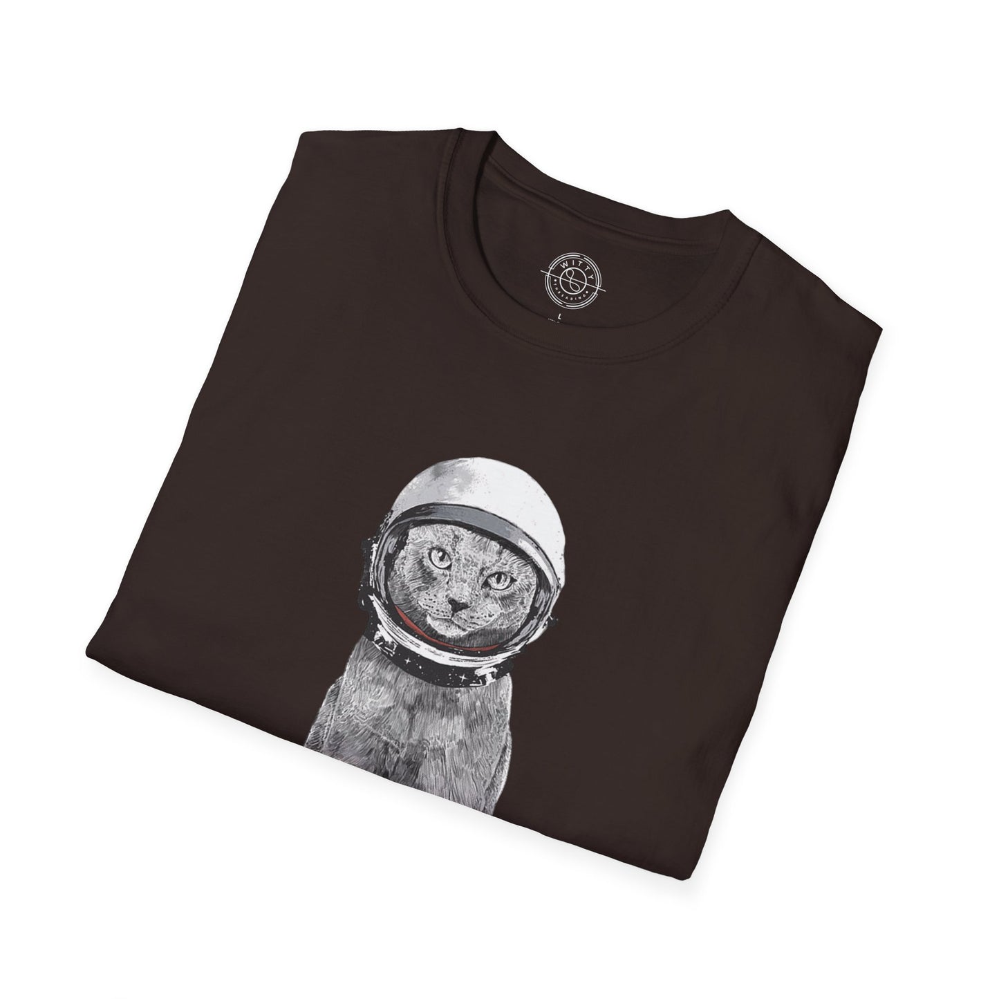Cat with a Helmet - T-Shirt