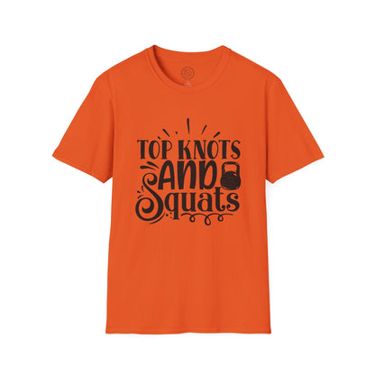 Top Knots and Squats - T-Shirt