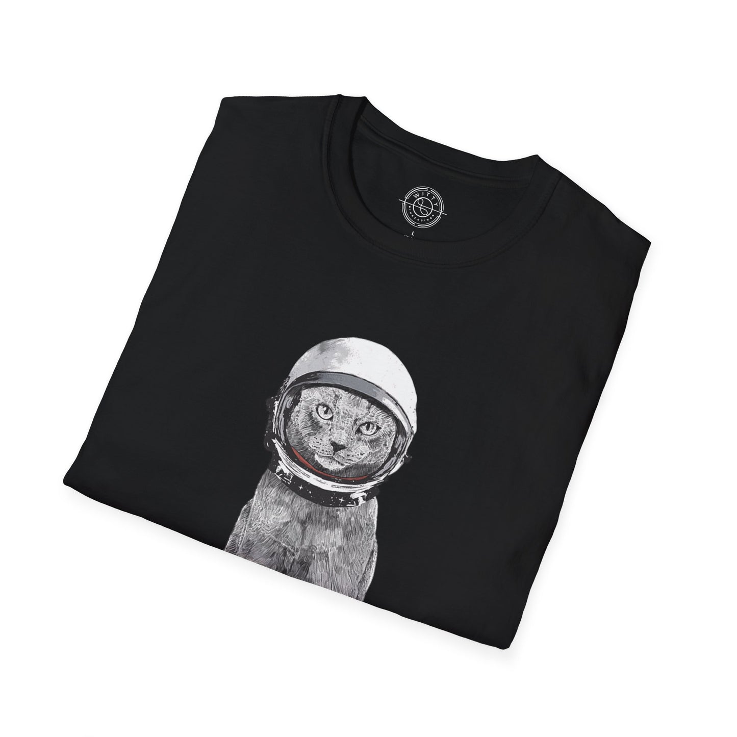 Cat with a Helmet - T-Shirt