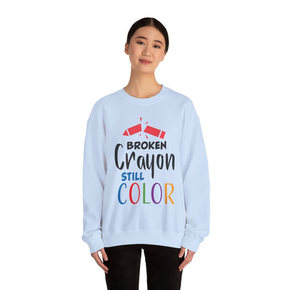 Broken Crayon Still Color - Sweatshirt