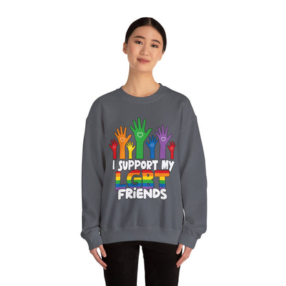 I support LGBT Friends - Sweatshirt
