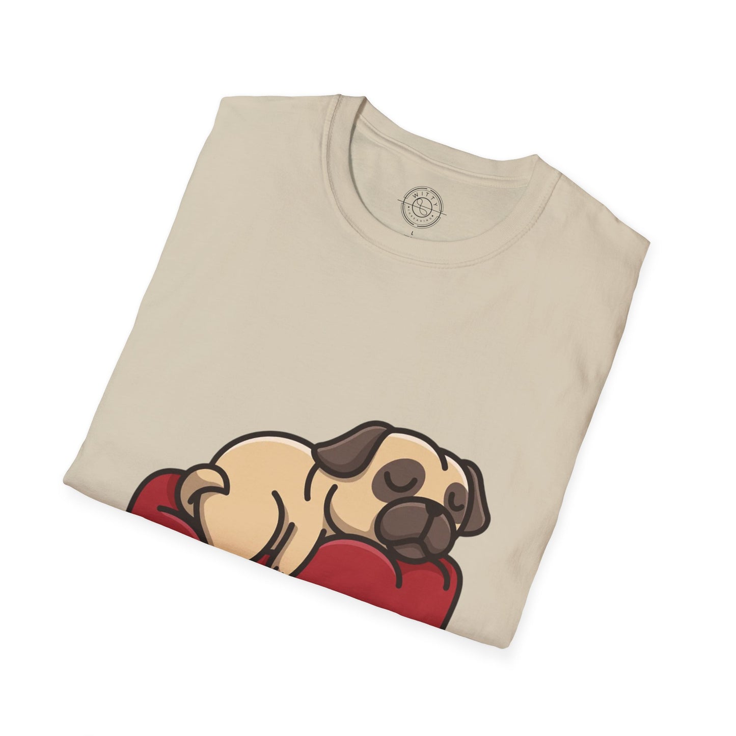 Sleeping Pug  - T-Shirt