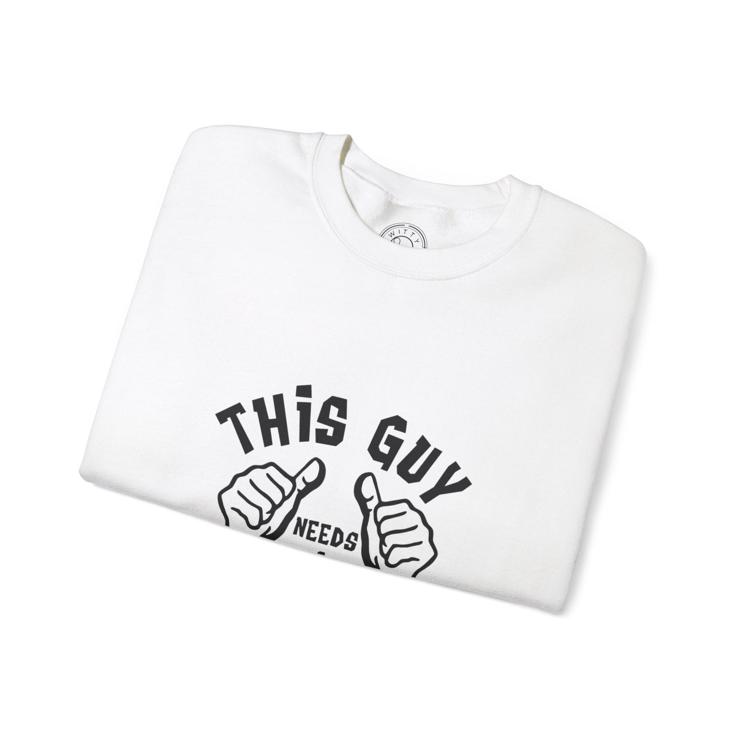 This guy needs a BEER - Sweatshirt