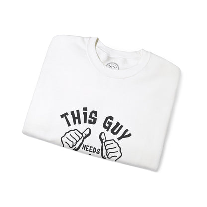 This guy needs a BEER - Sweatshirt