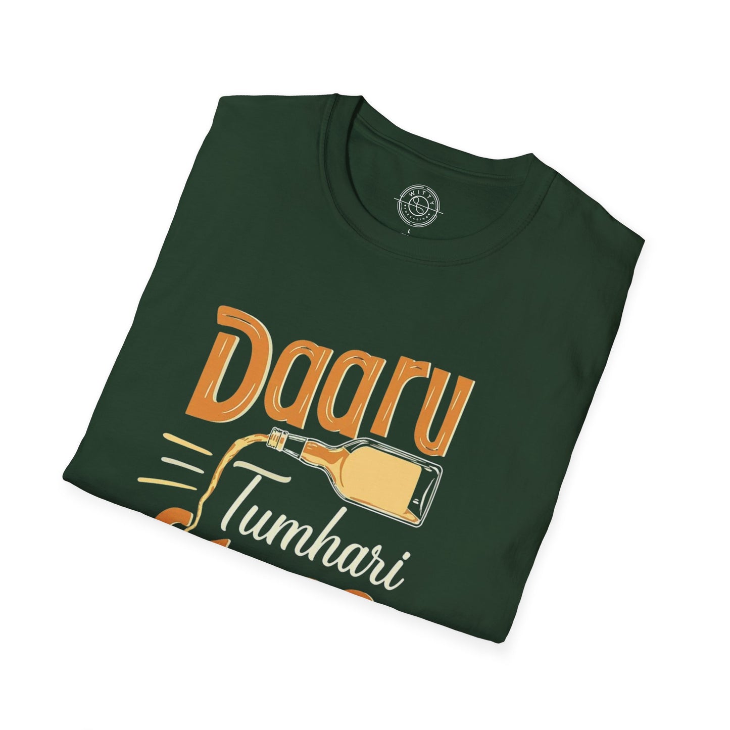 Daru Tumhari Glass Humara - T-Shirt