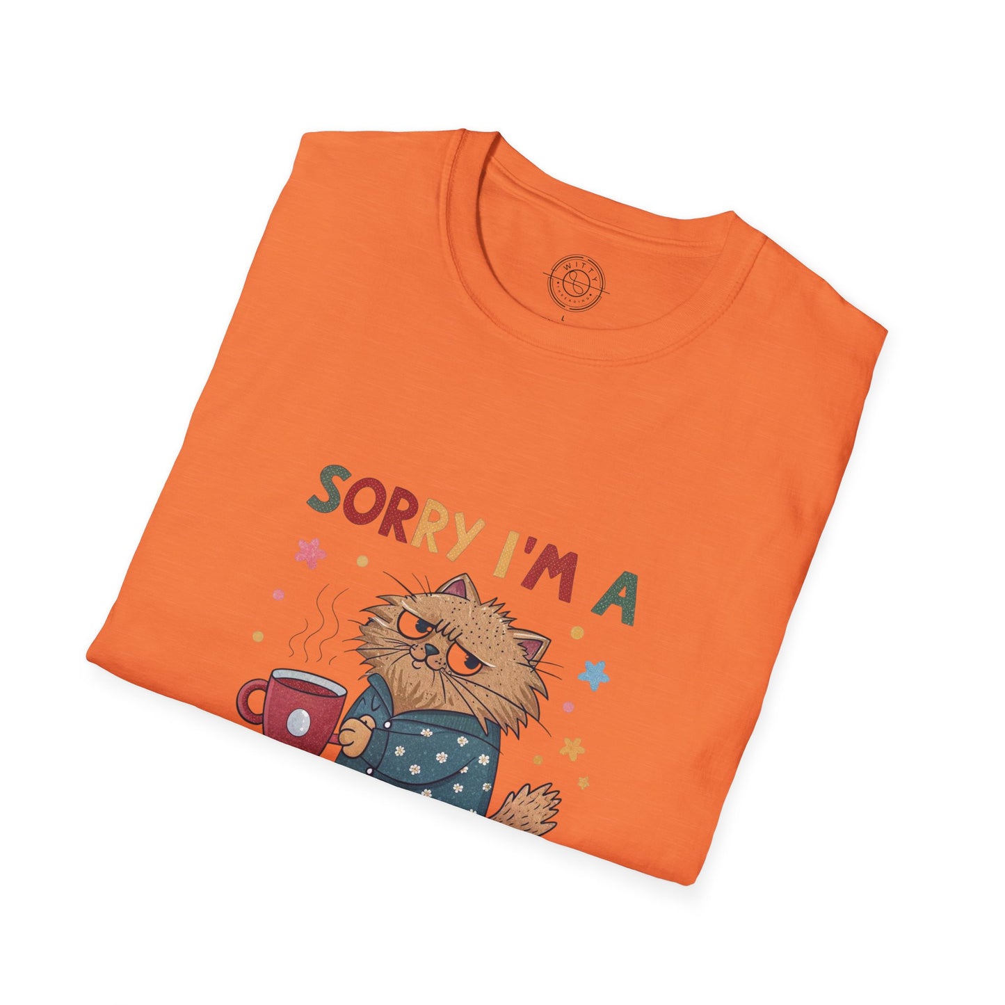 Moody Cat  - T-Shirt