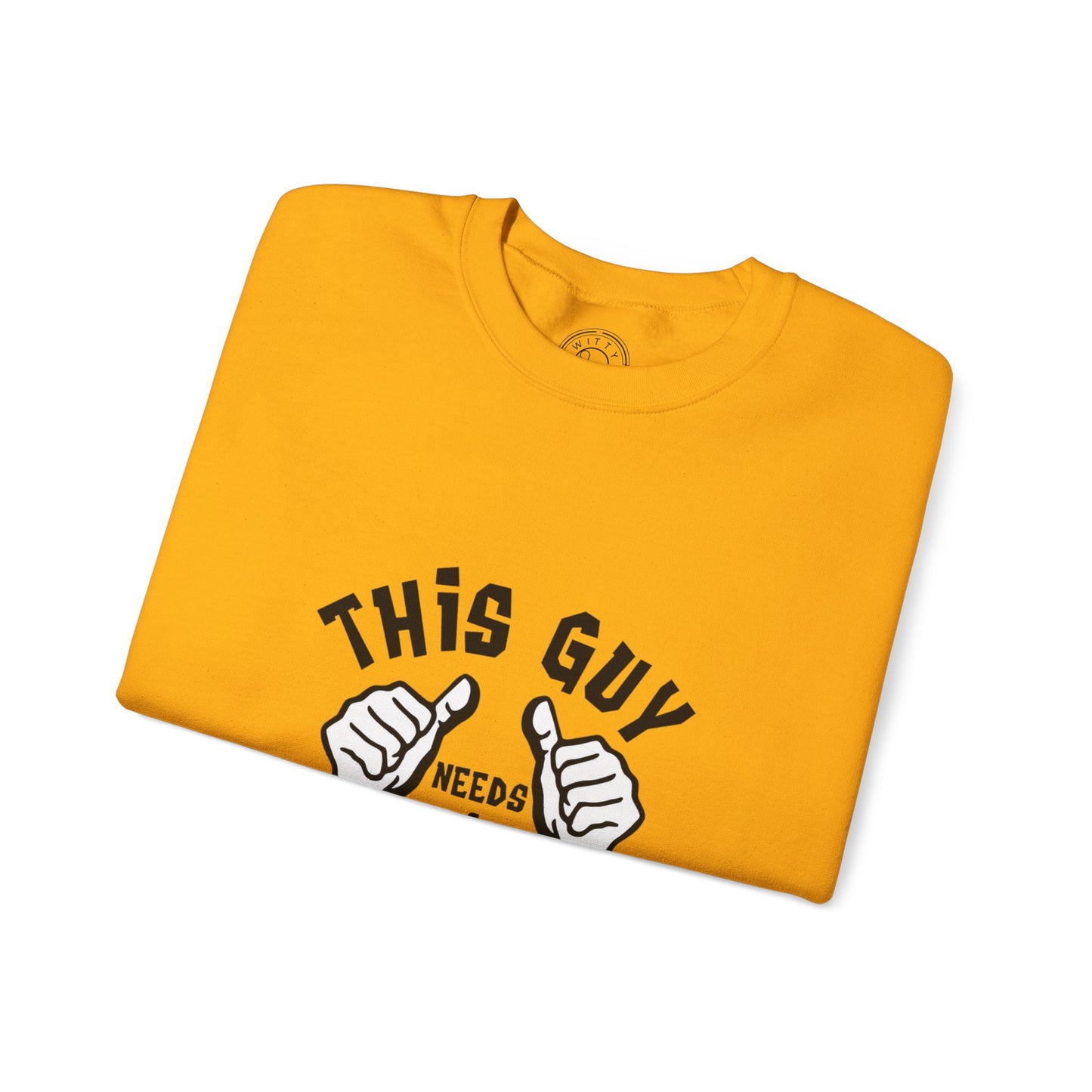 This guy needs a BEER - Sweatshirt
