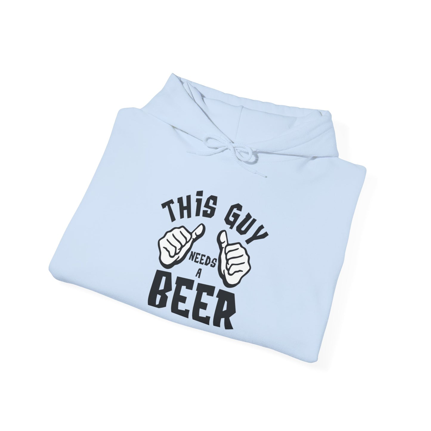 This guy needs a BEER - Hoodie