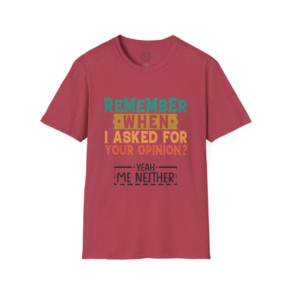 Remember? - T-Shirt