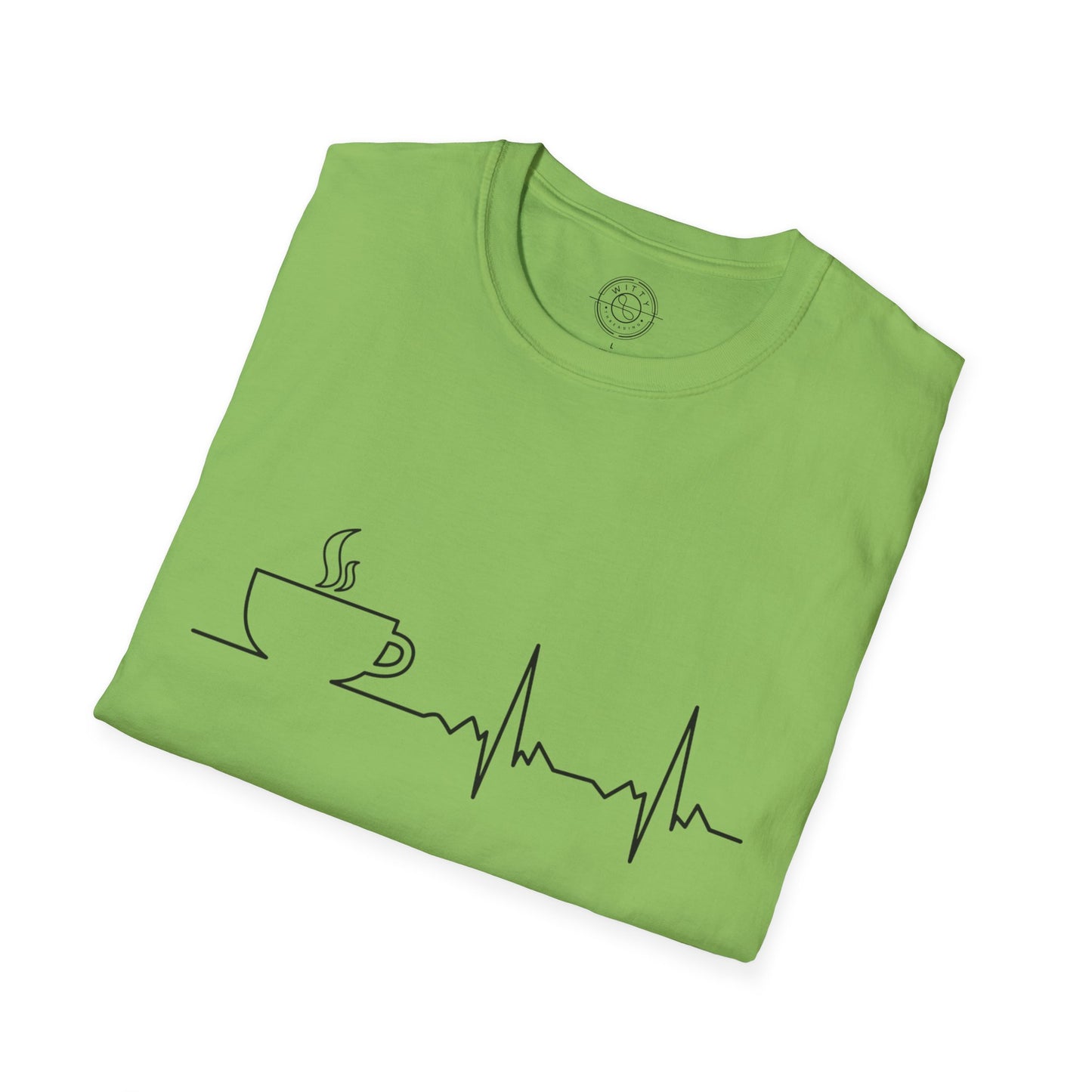 Coffee in a Heartbeat - T-Shirt
