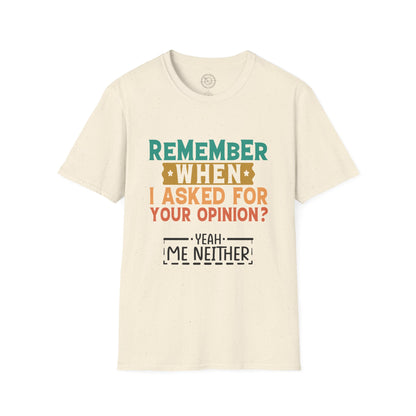 Remember? - T-Shirt
