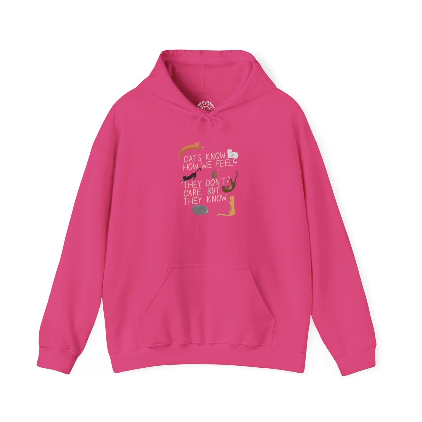 Cats Know How We Feel -  Hoodie