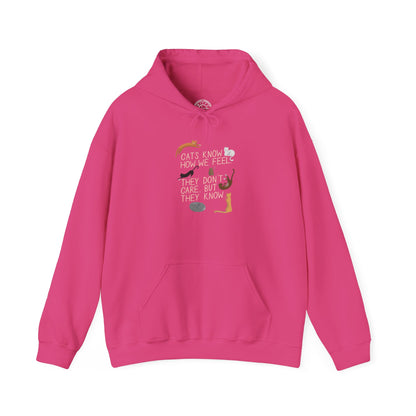 Cats Know How We Feel -  Hoodie