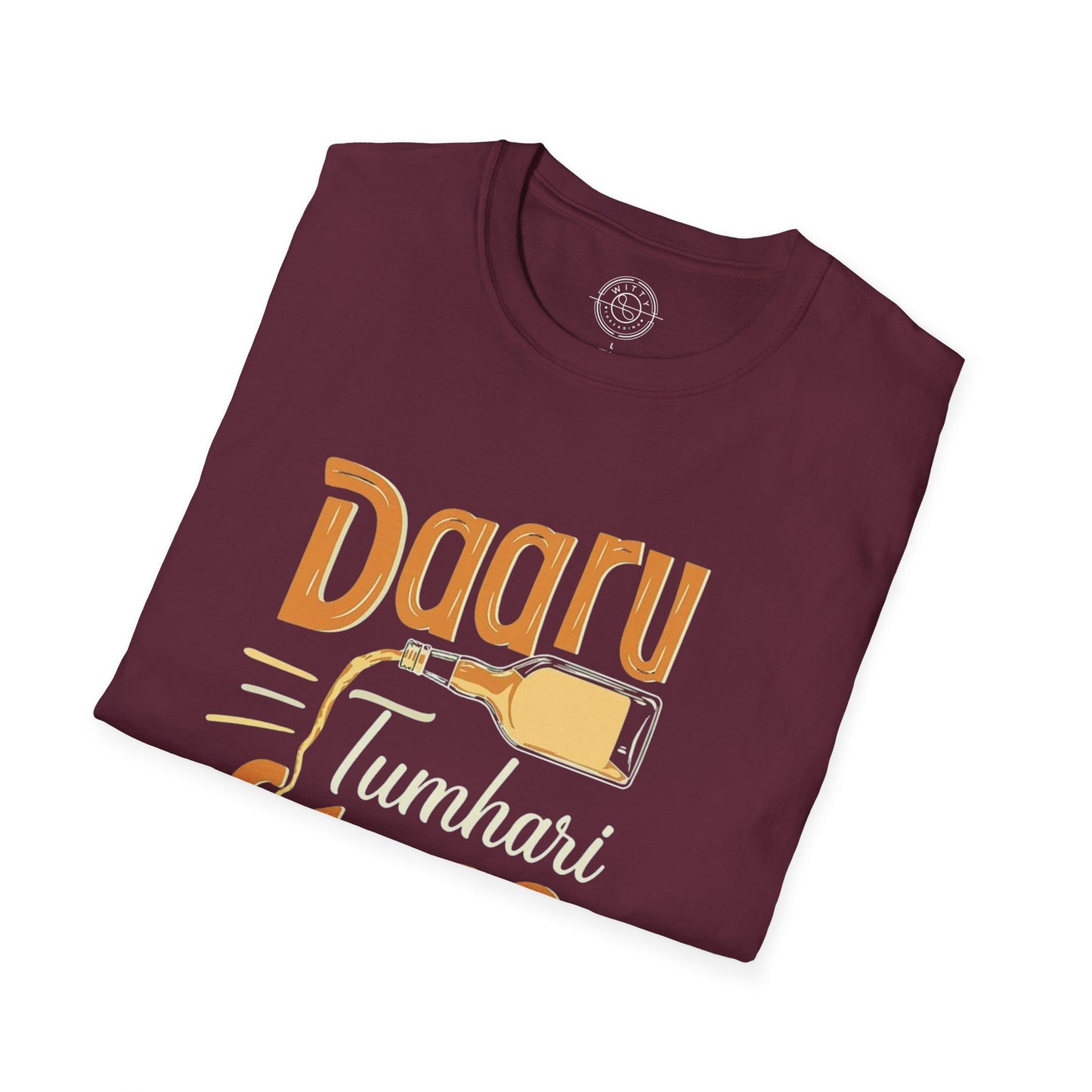 Daru Tumhari Glass Humara - T-Shirt