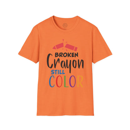 Broken Crayon Still Color - T-Shirt