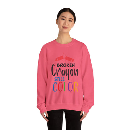 Broken Crayon Still Color - Sweatshirt