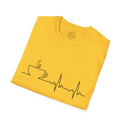 Coffee in a Heartbeat - T-Shirt