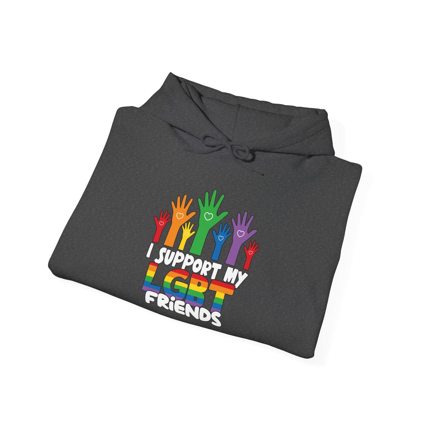 I support LGBT Friends - Hoodie