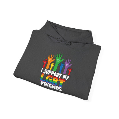 I support LGBT Friends - Hoodie