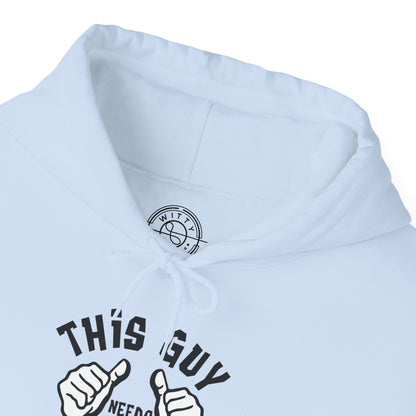 This guy needs a BEER - Hoodie