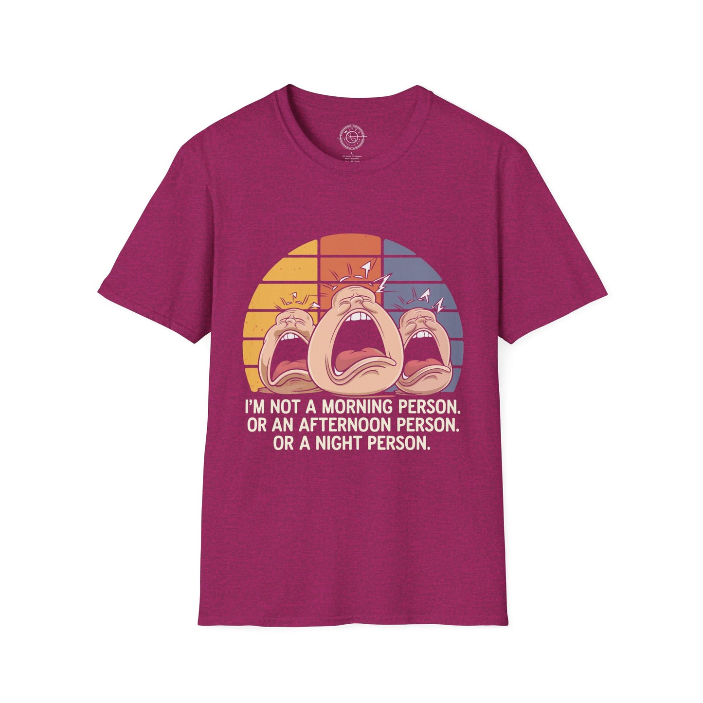 Not a Morning Person at all- T-Shirt