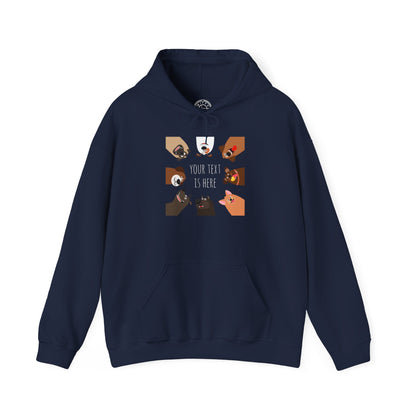Your text is here -  Hoodie