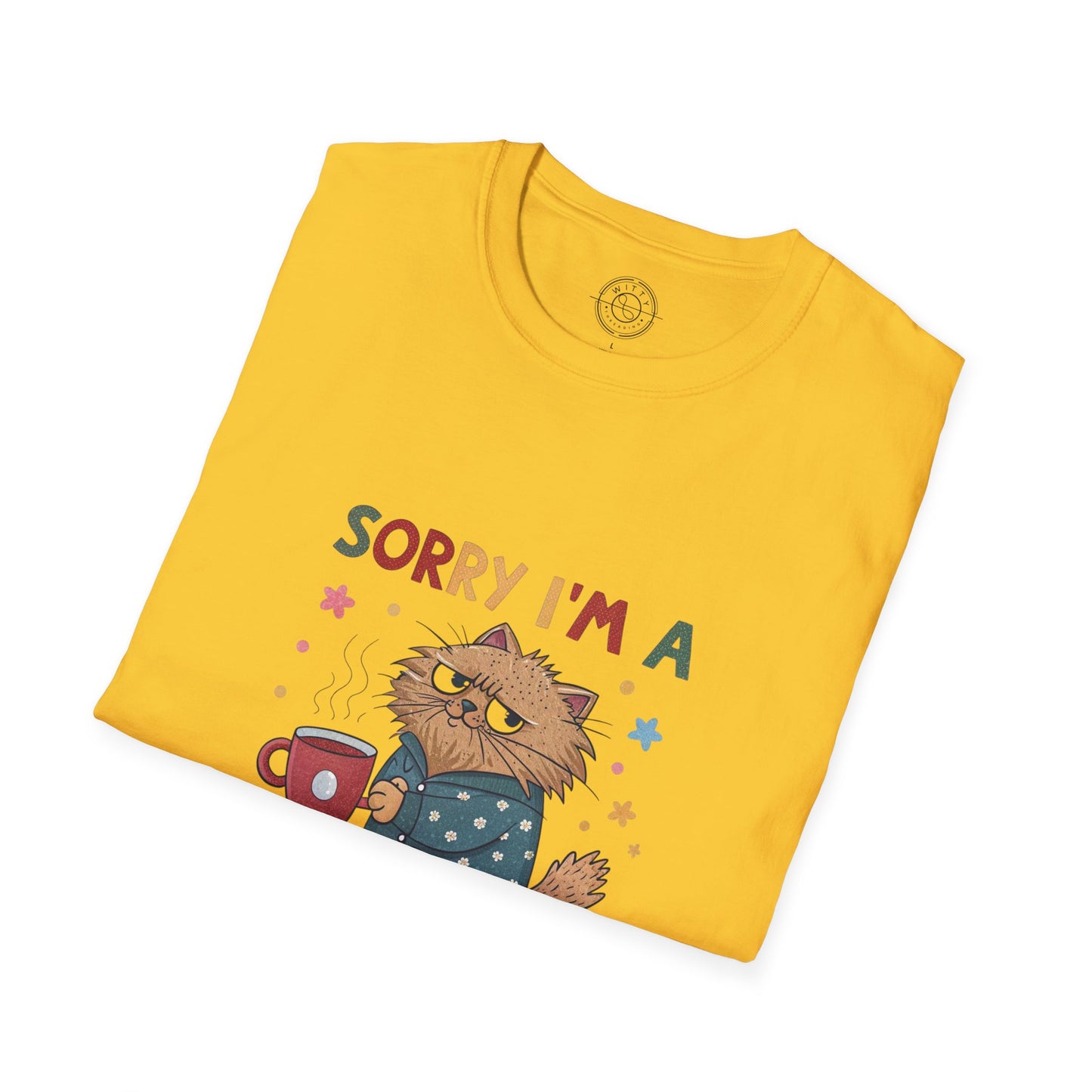 Moody Cat  - T-Shirt