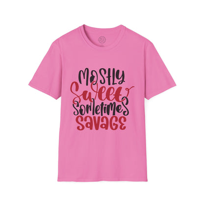 Mostly Sweet Sometimes Savage - T-Shirt