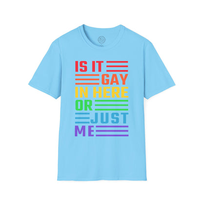 Is it Gay in here or just me - T-Shirt