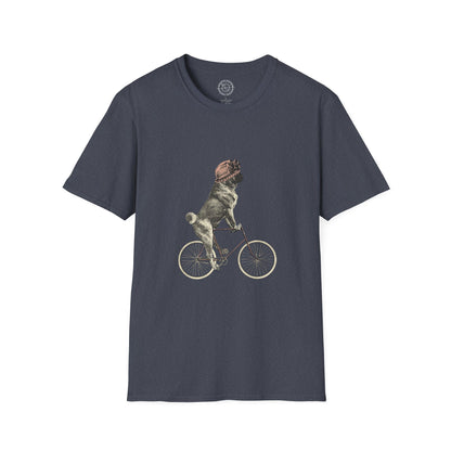 Dog on a Bicycle - T-Shirt