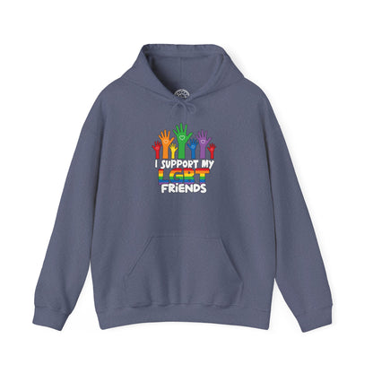 I support LGBT Friends - Hoodie