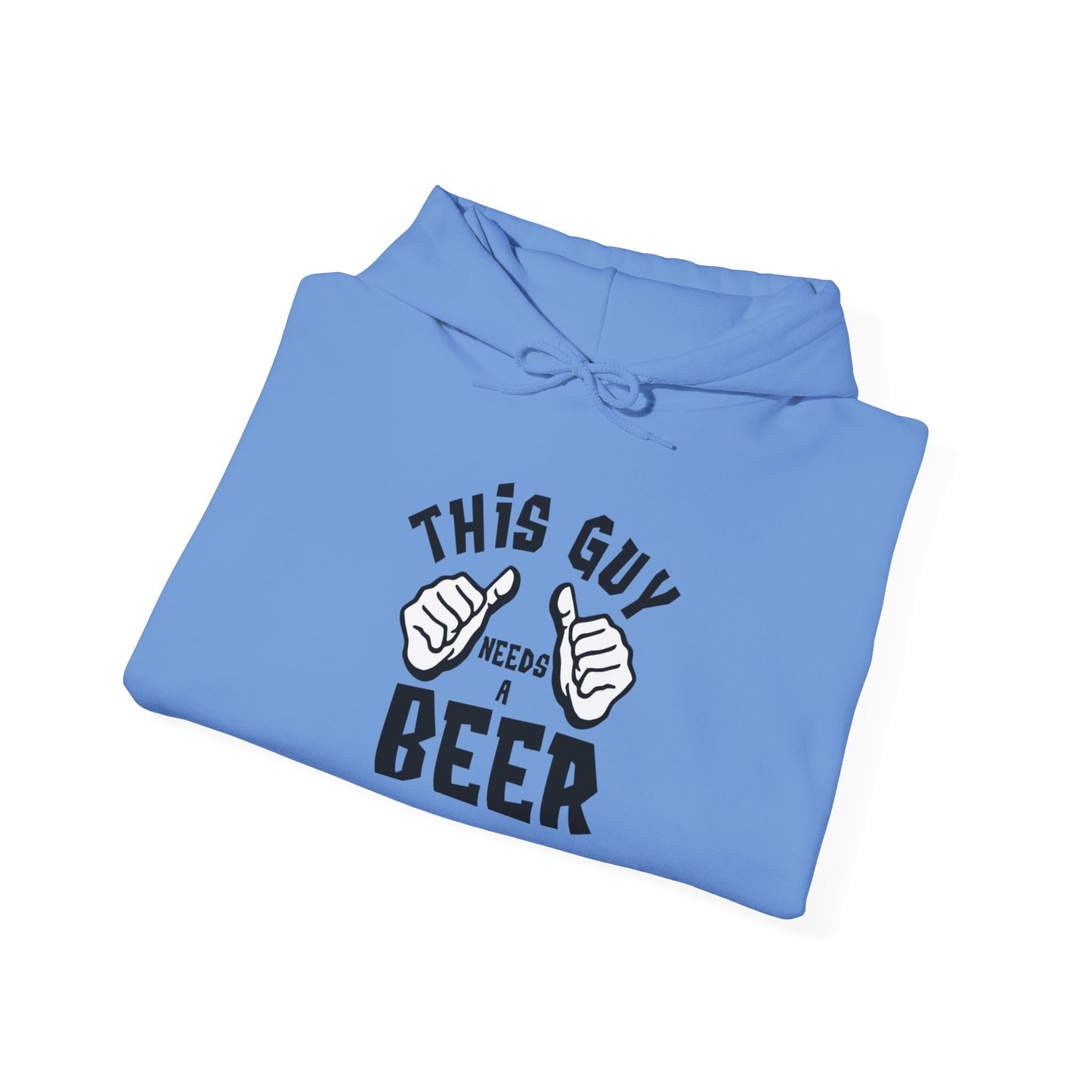 This guy needs a BEER - Hoodie