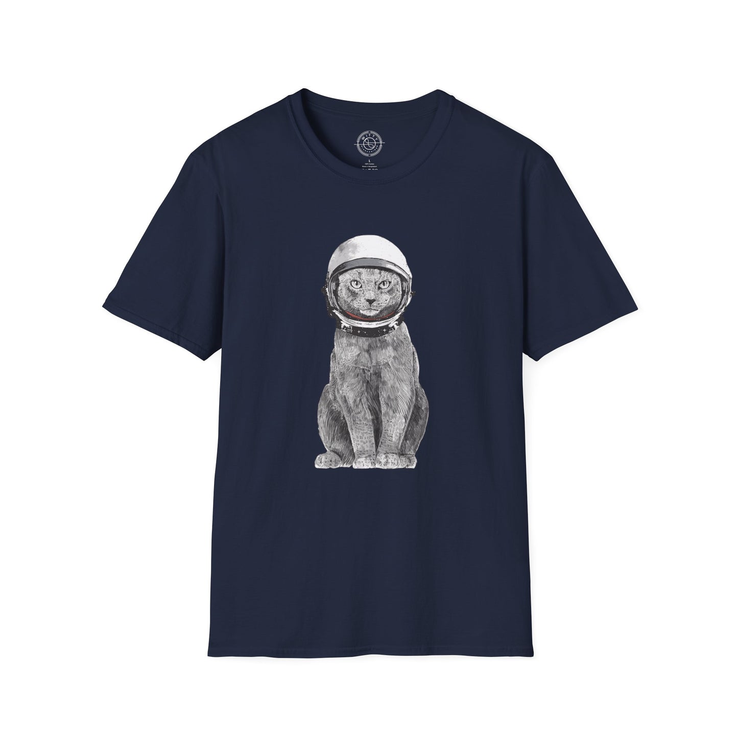 Cat with a Helmet - T-Shirt