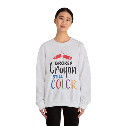 Broken Crayon Still Color - Sweatshirt