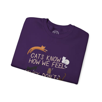 Cats Know How We Feel - Sweatshirt