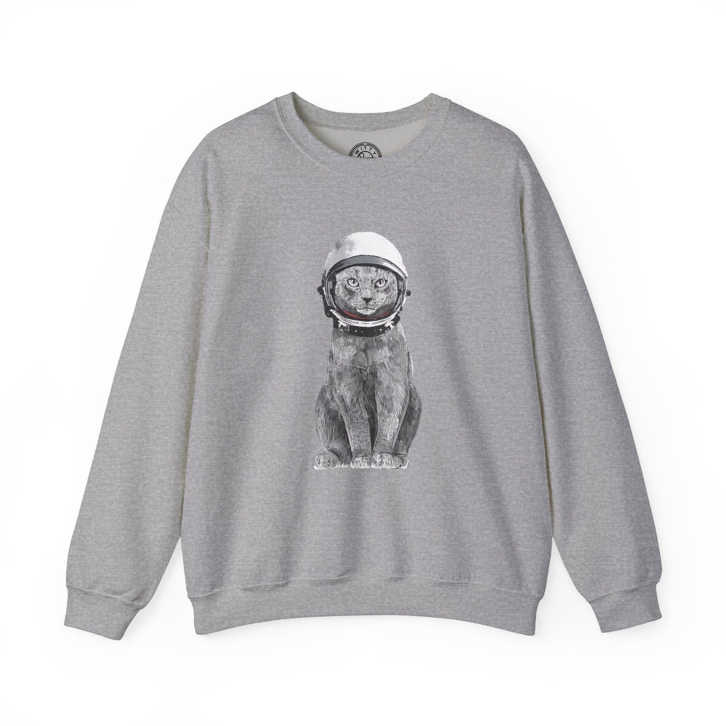 Cat with a Helmet - Sweatshirt