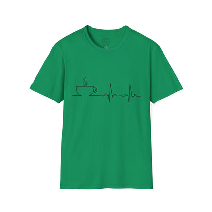 Coffee in a Heartbeat - T-Shirt