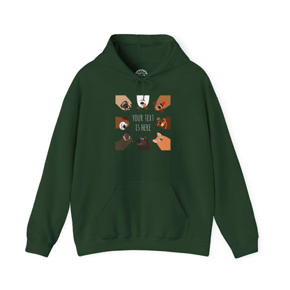 Your text is here -  Hoodie